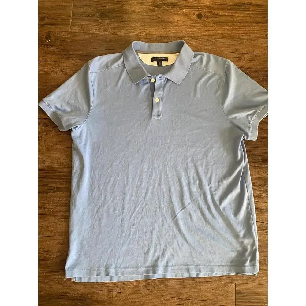 Banana Republic Light Blue Polo Shirt XL